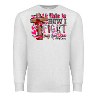 Oatmeal Heather this is how i fight my battles Premium Sweatshirt - RacoonDesign