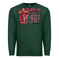 Sports Green this is how i fight my battles Premium Sweatshirt - RacoonDesign
