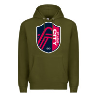 Army Green st. louis city sc Premium Hoodie - lanVoArt