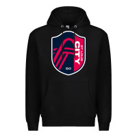 Black st. louis city sc Premium Hoodie - lanVoArt