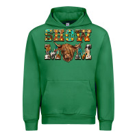 Emerald show mom scottish cattle Urban Hoodie - BarkalooDesign