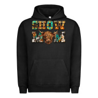 Pigment Black show mom scottish cattle Urban Hoodie - BarkalooDesign