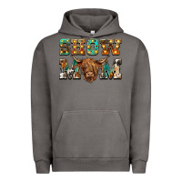 Pigment Tornado show mom scottish cattle Urban Hoodie - BarkalooDesign
