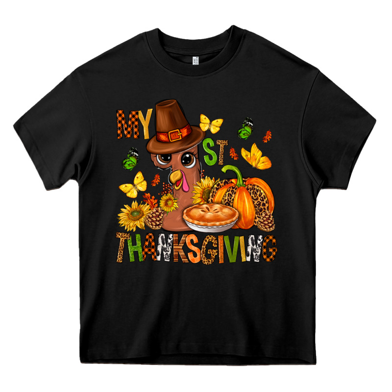 My First Thanksgiving Bbs Heavy Core Tee by BundleAndBundleShop | Teevron