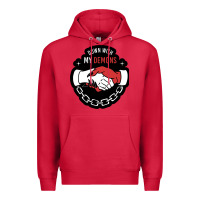Cardinal awesome down with my demons  for gift adult and kids men women  2021 Premium Hoodie - lanVoArt