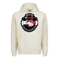 Oatmeal Heather awesome down with my demons  for gift adult and kids men women  2021 Premium Hoodie - lanVoArt