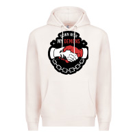 Pale Pink awesome down with my demons  for gift adult and kids men women  2021 Premium Hoodie - lanVoArt