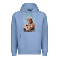 Colony Blue patrick swayze 90s styled retro graphic design gift Premium Hoodie - lanVoArt