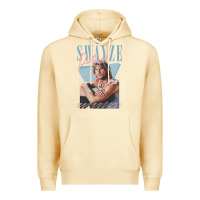 Pina Colada patrick swayze 90s styled retro graphic design gift Premium Hoodie - lanVoArt