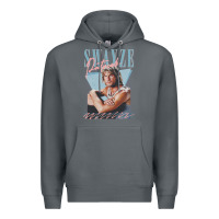 Rock patrick swayze 90s styled retro graphic design gift Premium Hoodie - lanVoArt