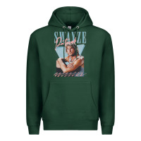 Sports Green patrick swayze 90s styled retro graphic design gift Premium Hoodie - lanVoArt
