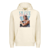 Tofu patrick swayze 90s styled retro graphic design gift Premium Hoodie - lanVoArt