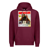 Burgundy dooms~mf album discography Premium Hoodie - lanVoArt