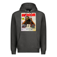 Charcoal Heather dooms~mf album discography Premium Hoodie - lanVoArt