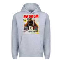 Heather Grey dooms~mf album discography Premium Hoodie - lanVoArt