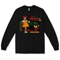 Black i am black history black girl peekaboo juneteenth Long Sleeve Tee - CowGirlArtShop