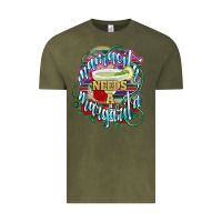 Vintage Olive Mamacita needs a margarita Vintage Tee - NancyCooperArtShop