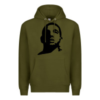 Army Green d.r.a.k.e Premium Hoodie - lanVoArt