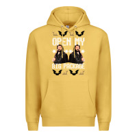 Antique Gold what we do in the shadows christmas sweater design—open my big packa Premium Hoodie - lanVoArt