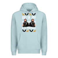 Blue Mist what we do in the shadows christmas sweater design—open my big packa Premium Hoodie - lanVoArt