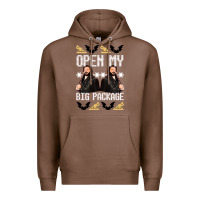 What We Do In The Shadows Christmas Sweater Design—open My Big Packa Premium Hoodie | Teevron