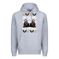 Heather Grey what we do in the shadows christmas sweater design—open my big packa Premium Hoodie - lanVoArt