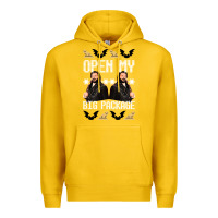 Lemon what we do in the shadows christmas sweater design—open my big packa Premium Hoodie - lanVoArt