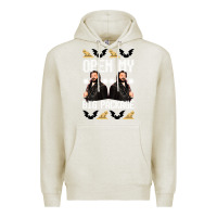 Oatmeal Heather what we do in the shadows christmas sweater design—open my big packa Premium Hoodie - lanVoArt