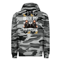 Slate Camo what we do in the shadows christmas sweater design—open my big packa Premium Hoodie - lanVoArt