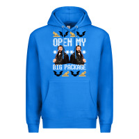 True Royal what we do in the shadows christmas sweater design—open my big packa Premium Hoodie - lanVoArt