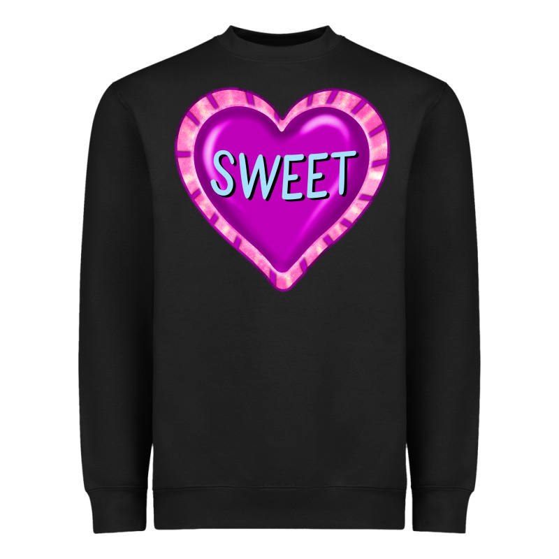 Valentine's Day Hearts Heavyweight Sweatshirt by FaDigitalArtStudio | Teevron