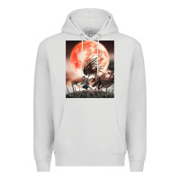 Dove Grey bloodborne 99 Premium Hoodie - lanVoArt