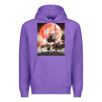 Purple bloodborne 99 Premium Hoodie - lanVoArt