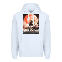 White bloodborne 99 Premium Hoodie - lanVoArt