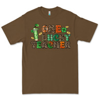 Cacao one lucky teacher Premium Tee - LillyAllenDesigns