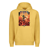 Antique Gold doom 1993 poster pc fps Premium Hoodie - lanVoArt