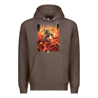 Coffee doom 1993 poster pc fps Premium Hoodie - lanVoArt