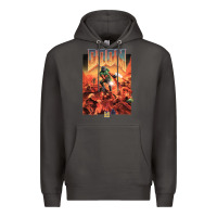Smoke doom 1993 poster pc fps Premium Hoodie - lanVoArt