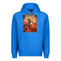 True Royal doom 1993 poster pc fps Premium Hoodie - lanVoArt