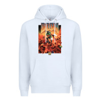White doom 1993 poster pc fps Premium Hoodie - lanVoArt