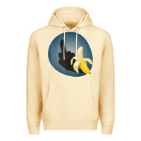 Dirty Joke Halloween Costume Joke Middle Finger Banana Premium Hoodie | Teevron