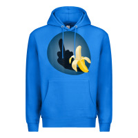 True Royal Dirty Joke Halloween Costume Joke Middle Finger Banana Premium Hoodie - lanVoArt