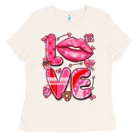 Bone love with lips Ladies Tee - LillyAllenDesigns
