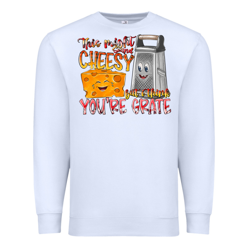 This Might  Sound Chessy But It Think You Are Grat Premium Sweatshirt by RacoonDesign | Teevron