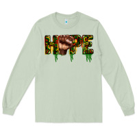 Matcha hope juneteenth Long Sleeve Tee - CowGirlArtShop