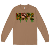Toasted Coconut hope juneteenth Long Sleeve Tee - CowGirlArtShop