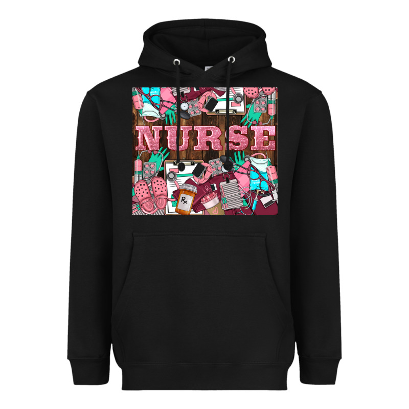 Nurse Heavyweight Hoodie by LillyAllenDesigns | Teevron