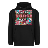 Black Nurse Heavyweight Hoodie - LillyAllenDesigns