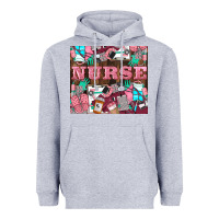 Heather Grey Nurse Heavyweight Hoodie - LillyAllenDesigns