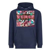 Navy Nurse Heavyweight Hoodie - LillyAllenDesigns